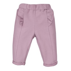 Pantaloni lungi Simply Comfy, fete, 100% bumbac, lila